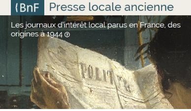 capture d'écran du site de la BnF