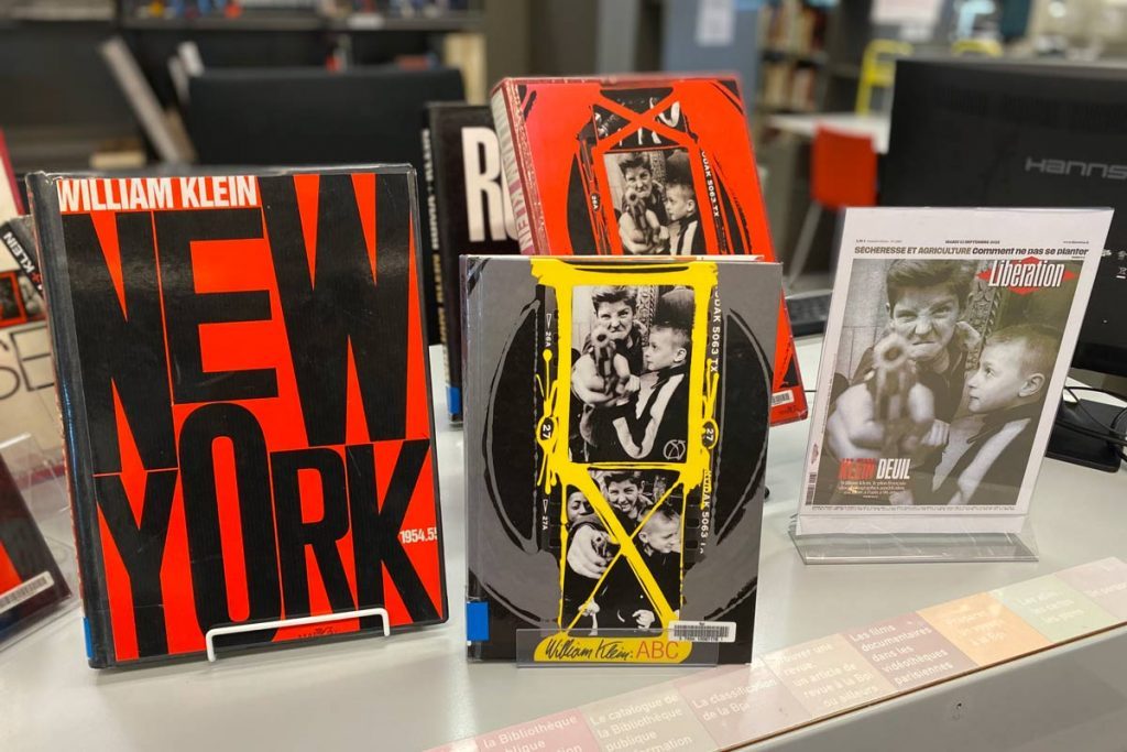 photos d'ouvrages sur William Klein 