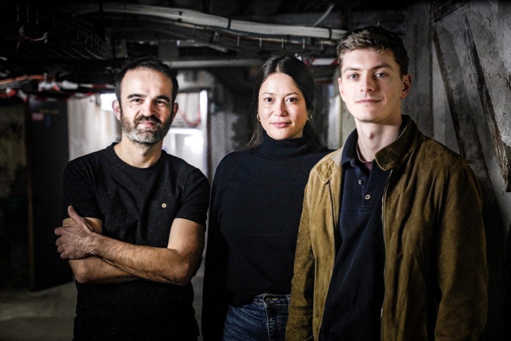 Portrait de Wilson Fache, Hélène Lam et Nicolas Legendre