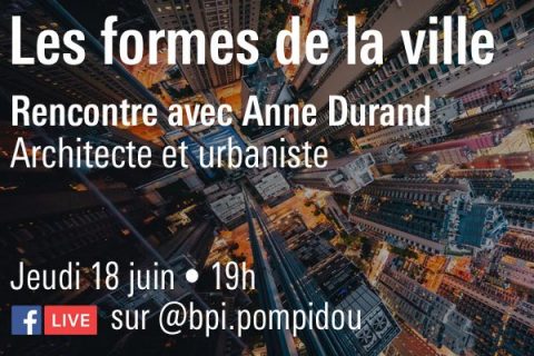 Conférence sur les formes de la ville en ligne sur Facebook