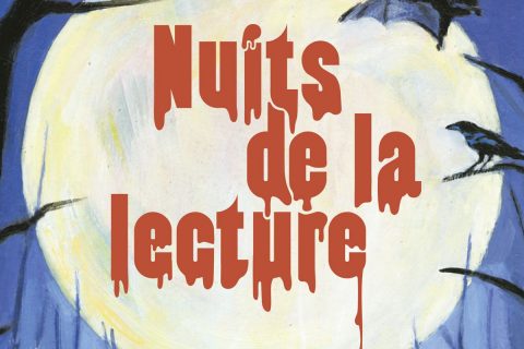 extrait de l'affiche des nuits de la lecture 2023