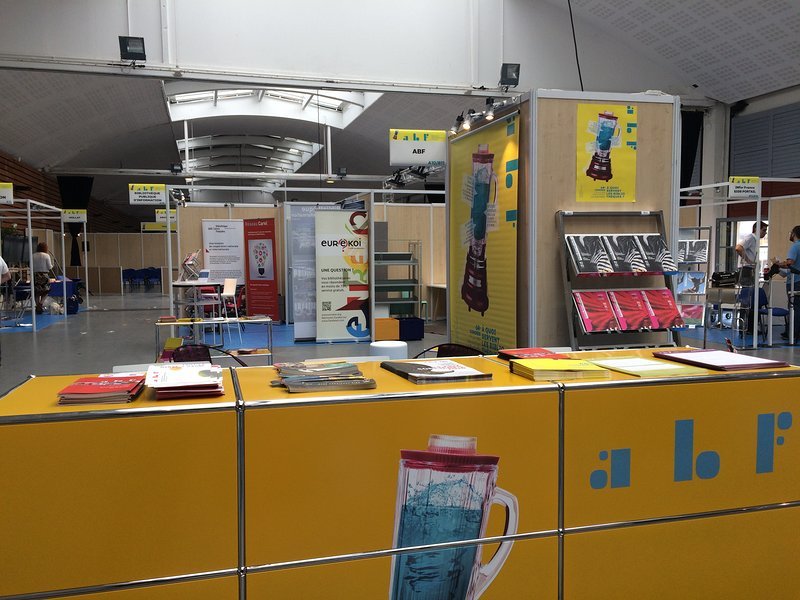 Stand de l'ABF au congrès de La Rochelle