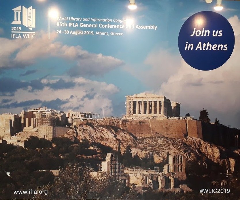 Poster pour le congrès d'Athènes en 2019