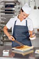 Photographie d'une femme chef