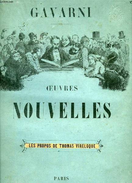 page de garde des propos de Thomas Vireloque