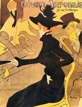 Le Divan japonais de Toulouse-Lautrec