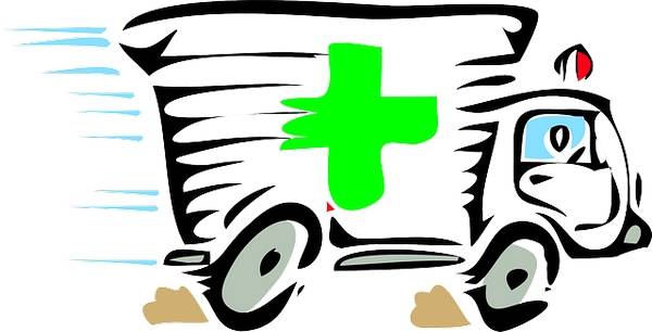 Dessin d'une ambulance