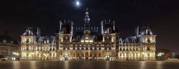 photographie de l'Hotel de ville de Paris