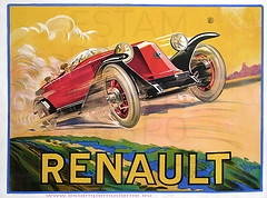 Affiche Citroën 1925