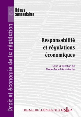 couverture de Responsabilité et régulation économique