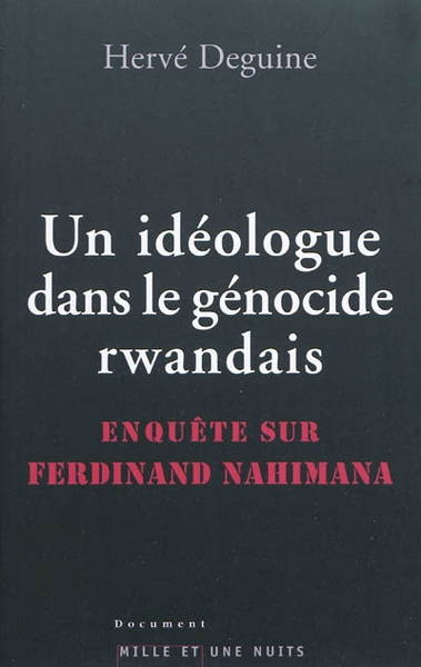 Un idéologue dans le génocide rwandais