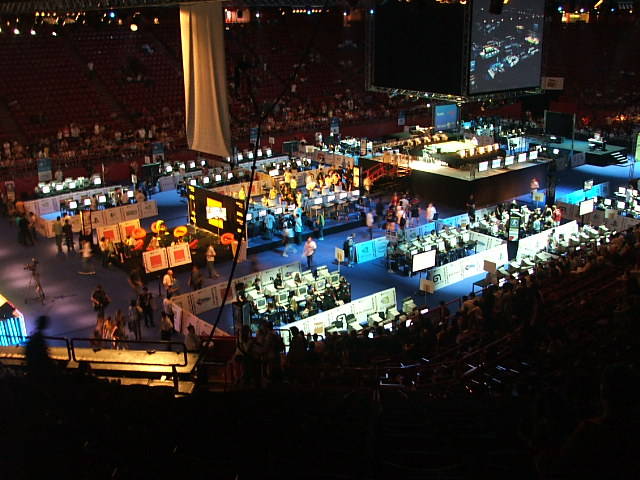 vue d'ensemble du tournoi à Bercy