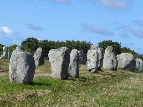 Photo des pierres de Carnac