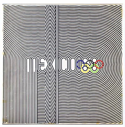 Affiche des JO de Mexico (1968)