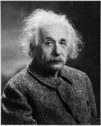 portrait d'Albert Einstein