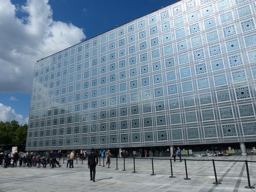 Photographie de l'Institut du monde arabe