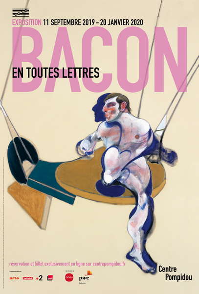 affiche de l'exposition Bacon en toutes lettres